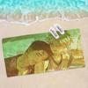 Pearl Boy BL Anime Microfiber Printed Beach Towel Mountain Climbing Yoga Beach Swimming Running Absorbent Soft Towel