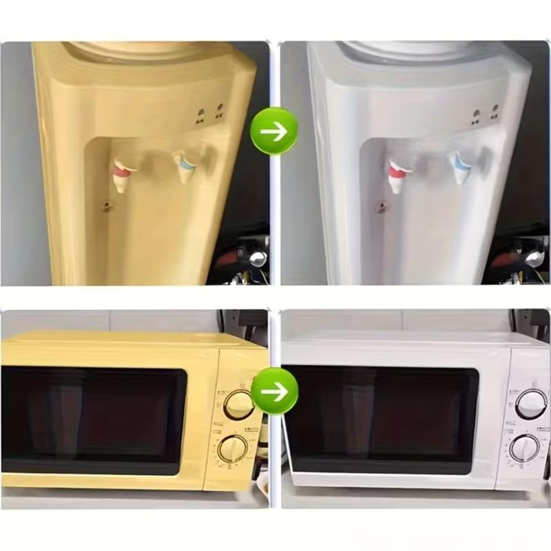 Effective Plastic Whitener Solution To Remove Oxidation And Yellow Stains With Cleaning Towel for Household Appliances