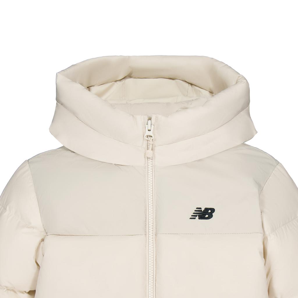 New Balance Down Jacket Teenagers Ivory White 7PE41013-LBG
