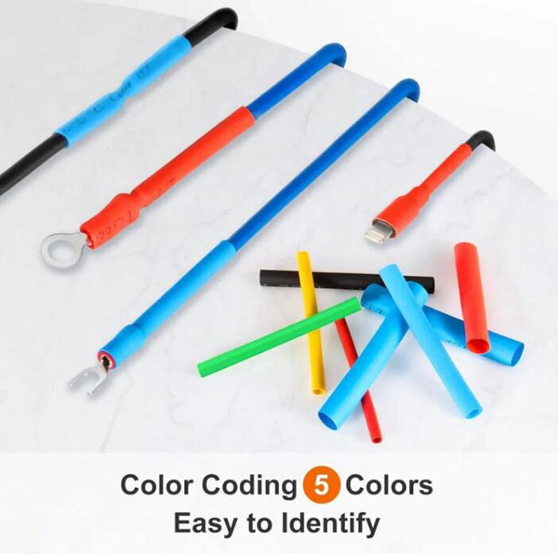 Heat Shrink wrapped Shrinking Insulation Sleeving Thermal Casing Car Electrical Cable Shrink Tube Tube Kit