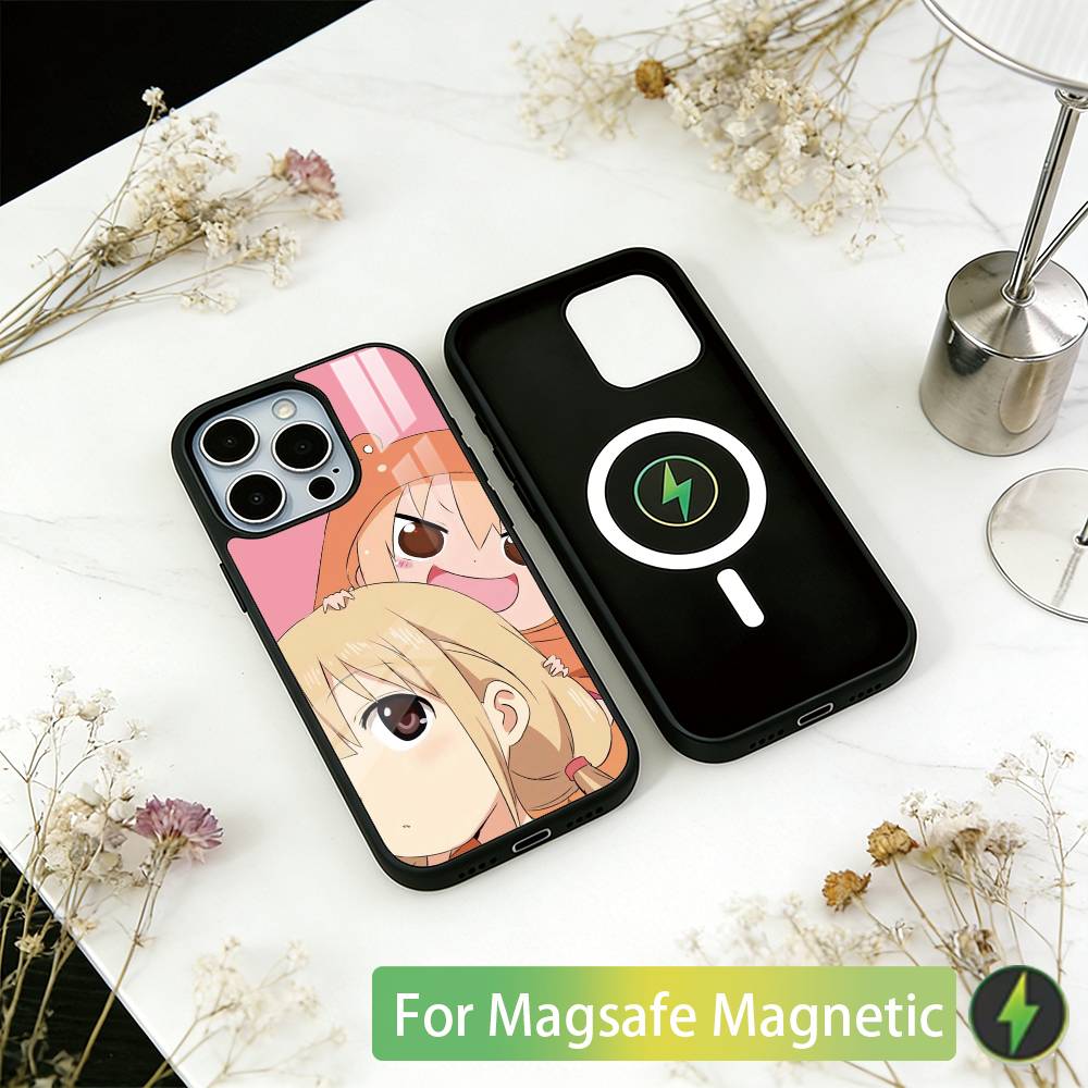

Himouto_ Umaru-chan Phone Case For iPhone17,16,15,14,13,12,11 Plus,Pro Magnetic with Magsafe Wireless Charging iPhone16Pro