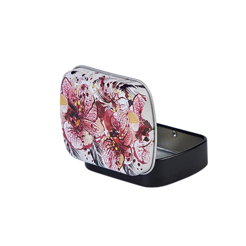 Mini Small Metal Box With Lid Hinged Flip Storage Tin Box Small Kit Case Jewelry Coin Portable Medicine box Candy Organizer
