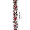 6 ft Christmas Wreath DIY Decor Rattan Garland for Party Porches Bedrooms Window Outdoor