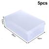 1/5Pcs Plastic Shoe Box Transparent Clear Storage Boxes Foldable Shoes Case Holder Shoes Organizer Cases Boxes