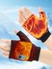 Smart USB Heated Fingerless Winter Gloves