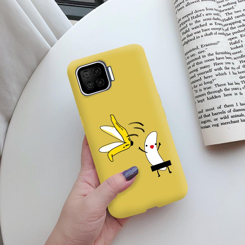 For OPPO Reno 4 Lite Case For OPPO Reno 4 Lite A73 A93 A 93 73 F17 F 17 Pro F17Pro Phone Case Soft TPU silicone Back Cover Funda