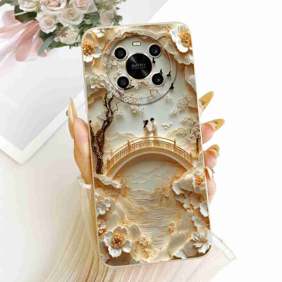 New For Honor X9 4G Case Cute Style Cartoon Print Silicone Back Cover For Honor x9 4G Shockproof Phone Cases Fundas