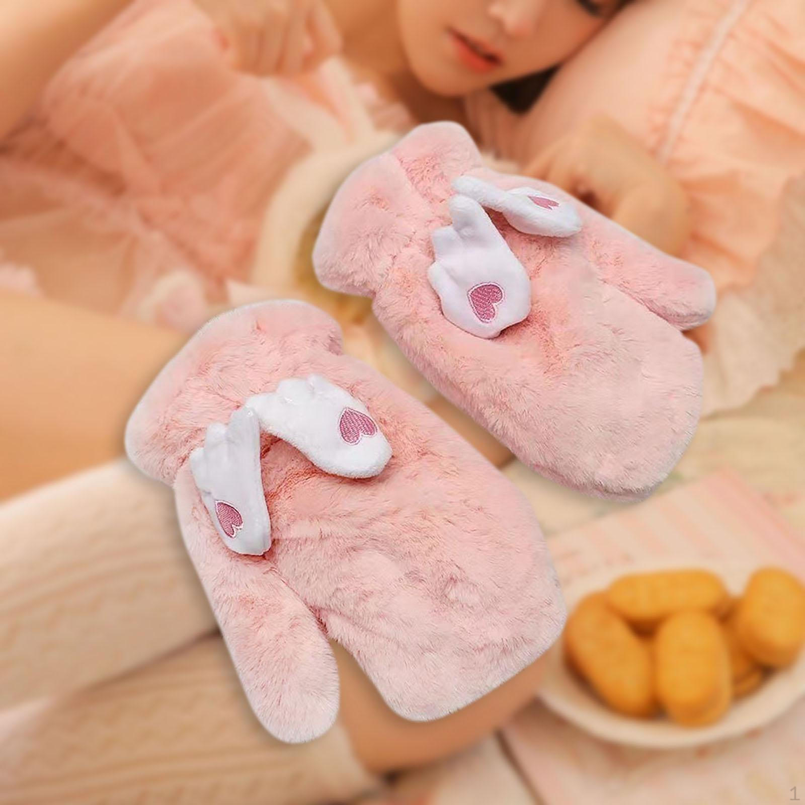 

Женские зимние перчатки Angel Small Wings варежки теплые толстые креативные приятные для кожи полные пальцы