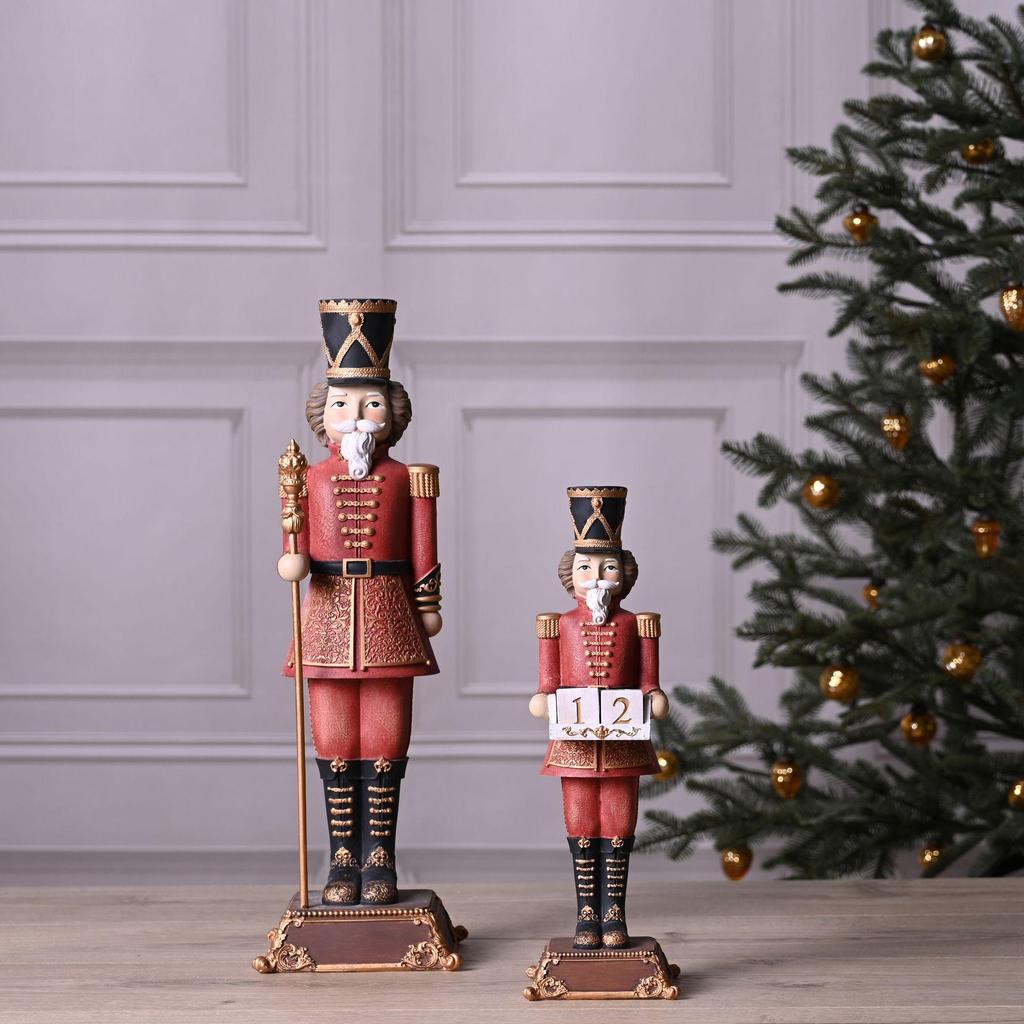 Standing Soldier In Polyresin