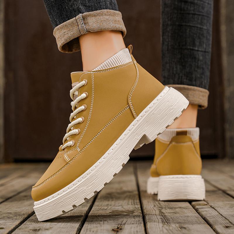 Herbst Neue Herren Freizeit Sportschuhe Vier Jahreszeiten Weichsohlige Bequeme Outdoor Arbeitskleidung Schuh Herrenschuhe Modisch und Vielseitig