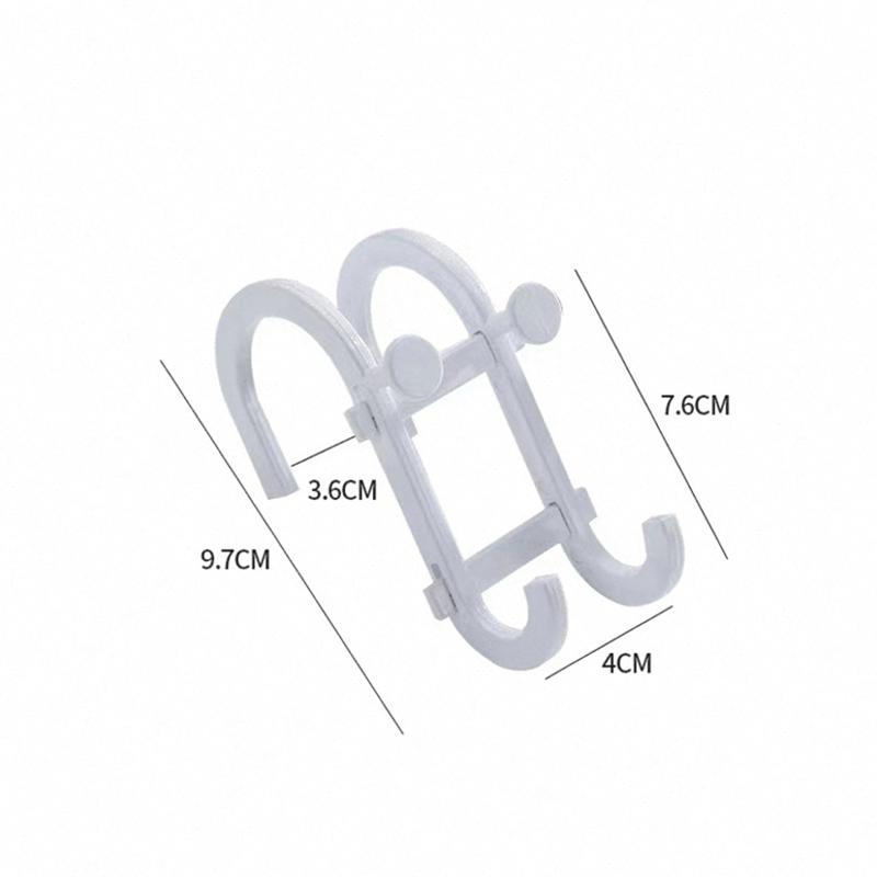 2Pcs Shower Hooks For Inside Shower Small Versatile No Drill Hooks Shower Door Towel Hook Innovative Portable Glass Door Hooks