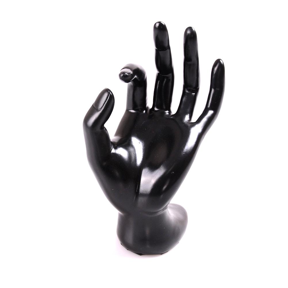 Black Mannequin OK Hand Finger Jewellery Glove Ring Bracelet Display Stand Holder Jewelry Bracelet Display Stand