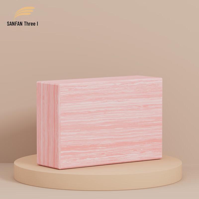 Sanfan High-Density POE Yoga Brick розовый