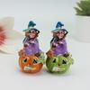 Enamel Halloween Gift Box Metal Craft Halloween Wizard Pumpkin Small Ornament Storage Box Creative Decoration