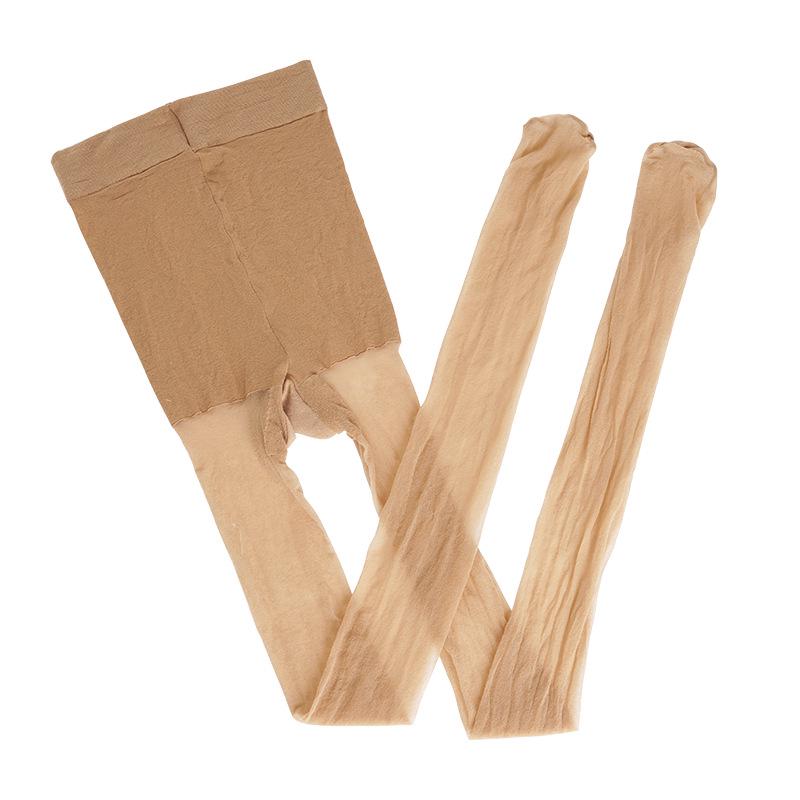 Ciorapi Pantalon Negri Mătase Ultra-Subțire 0D Transparenți - Transparenți, Mați, Sexy, Ciorapi Nude pentru Femei