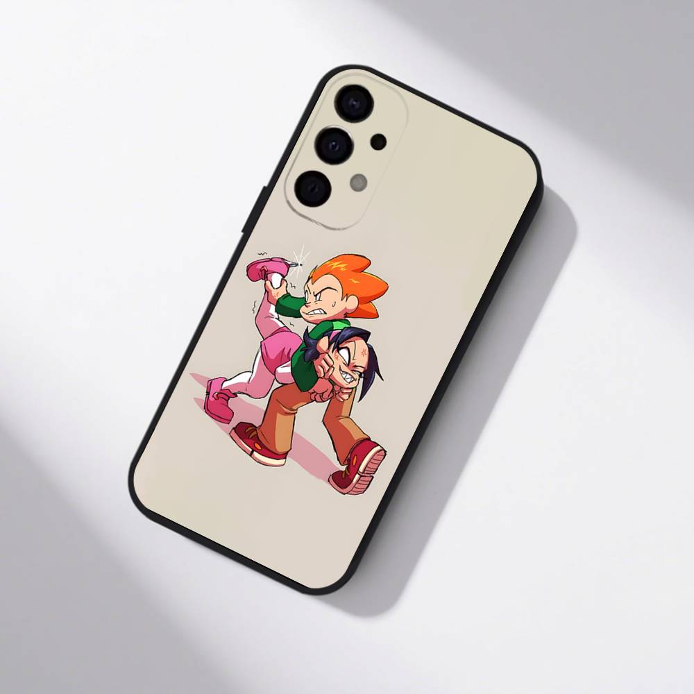 Game F-Friday Night Funkin Phone Case For Samsung S25,S24,S21,S22,S23,S30,Ultra,S20,Plus,Fe,Lite,5G Black Cover