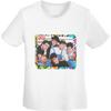 Nouveau T-shirt pour femme Music On The Block pour enfants Manches courtes Basique Souvenir de jeunesse Drôle Frais T-shirt