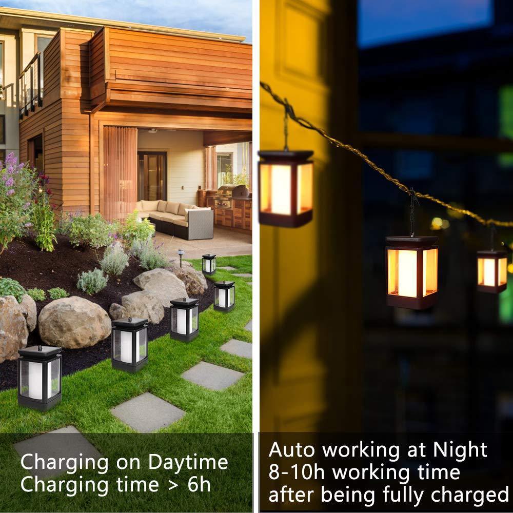 Homlly Outdoor Solar Lantern Lamp (3 modes)