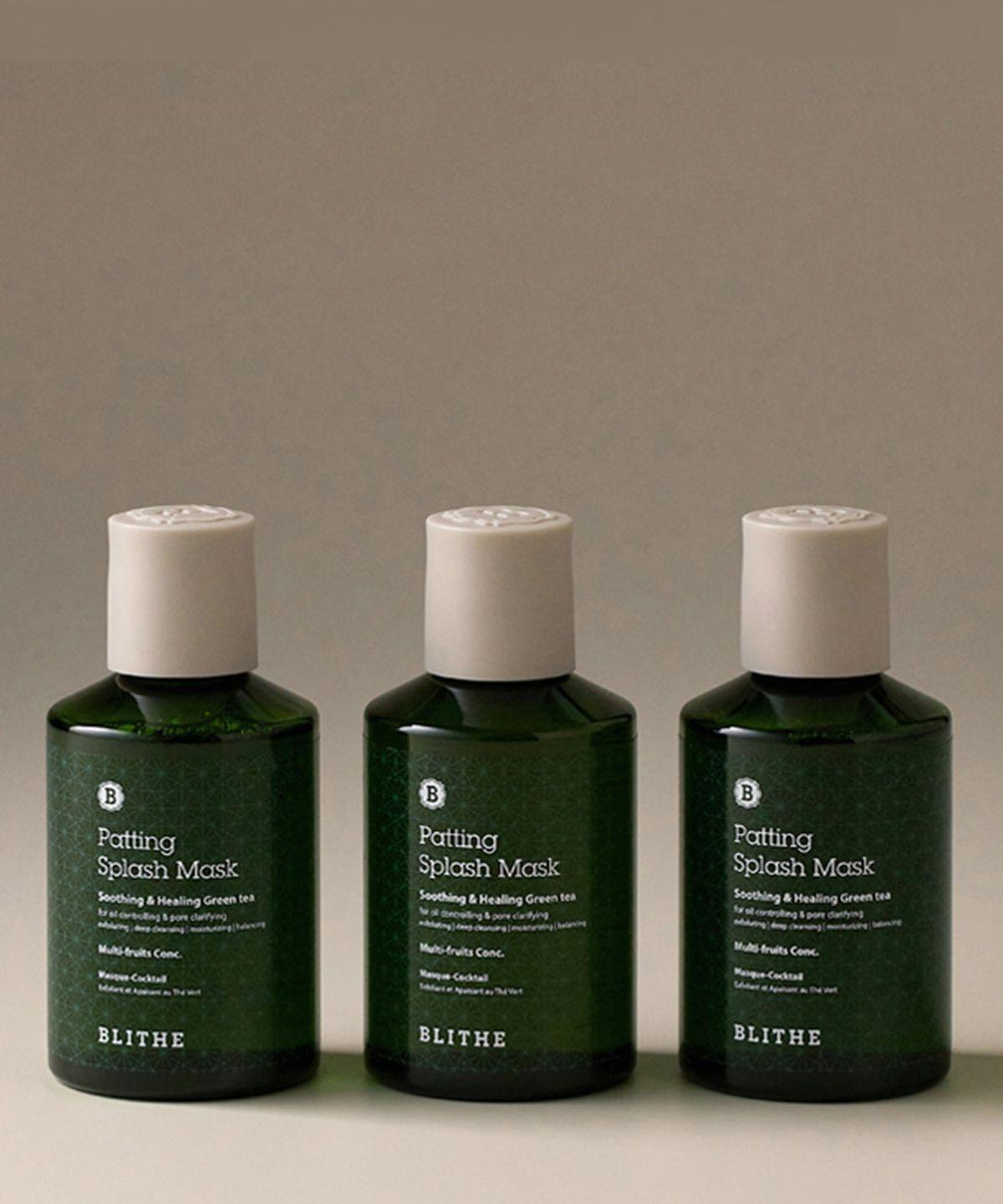 Patting Splash Face Wash Pack Green Tea 3-Pack Set