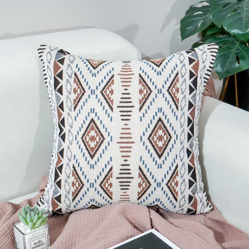 

Жаккардовый чехол для декоративной подушки для дома, дивана, прикроватной тумбочки и украшения автомобиля 45x45 cm