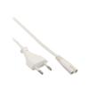InLine Câble D'alimentation Europlug (P) Pour IEC 60320 C7 1 M Blanc