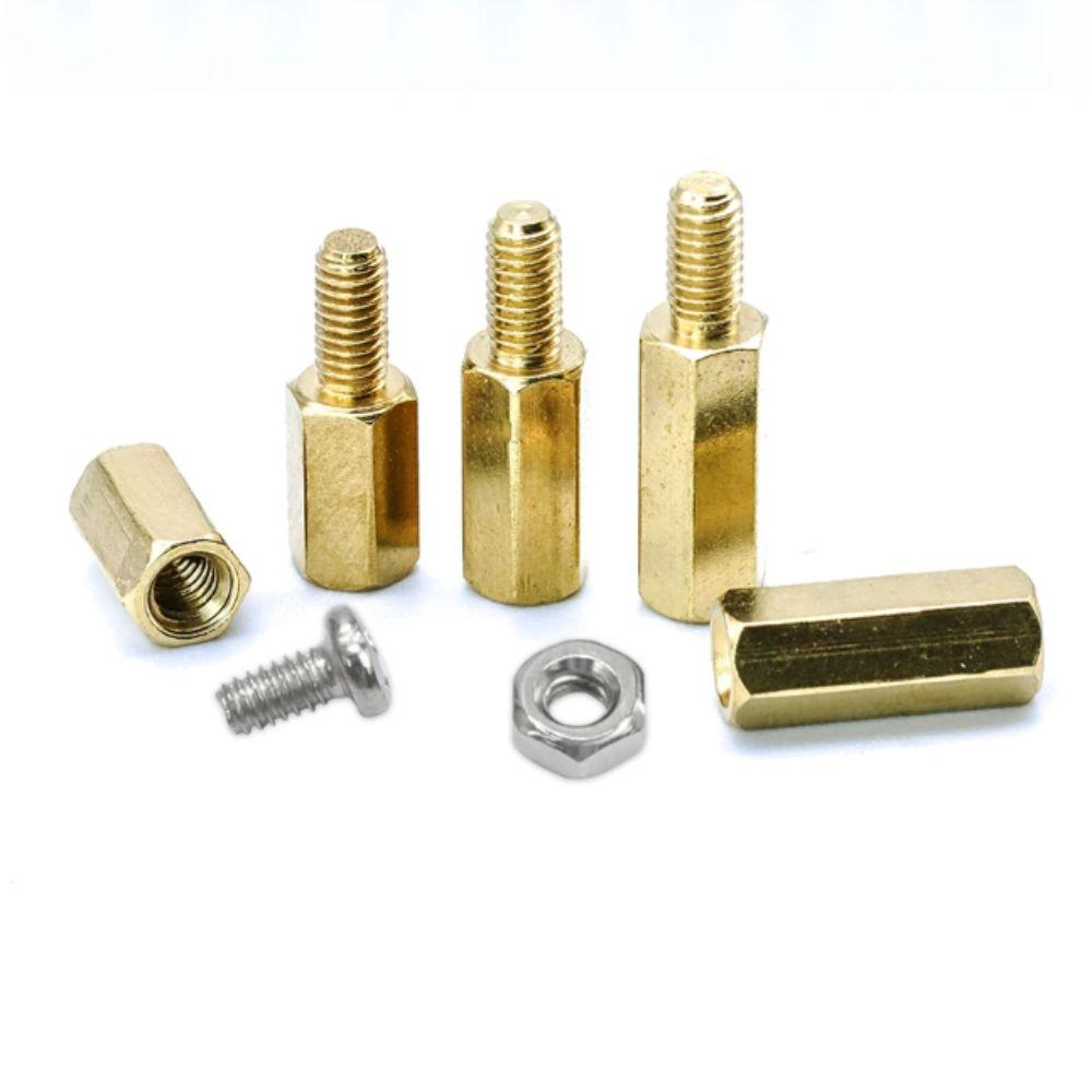M3 Size Motherboard Standoffs Hex Male-Female Nuts Kit Screws Kit Computer Repair