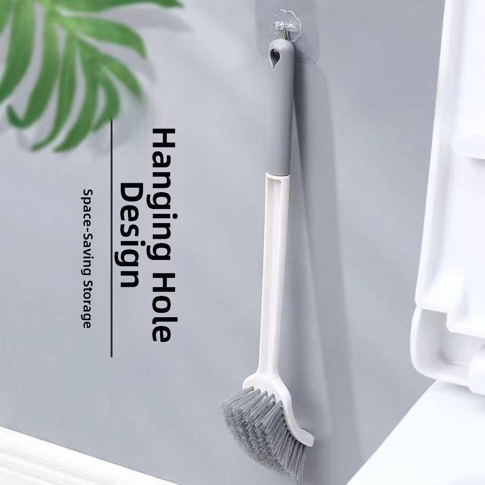 Long Handle Toilet Brush Soft Hair No Dead Corners Corner Gap Brush Wall-mounted Toilet Cleaning Brush