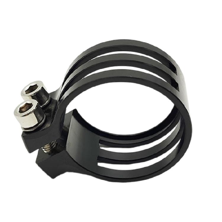 Premiums Aluminum Alloys Cycle Seats Tube Clamps Cycling Seatpost Tube Clamps for Family Outings and Cyclists 1