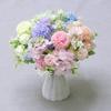 Nordic Style 5 European-Style Colorful Hydrangea Ins Simulation Flower Wedding Arch Road Lead Holding Home Floral Decoration