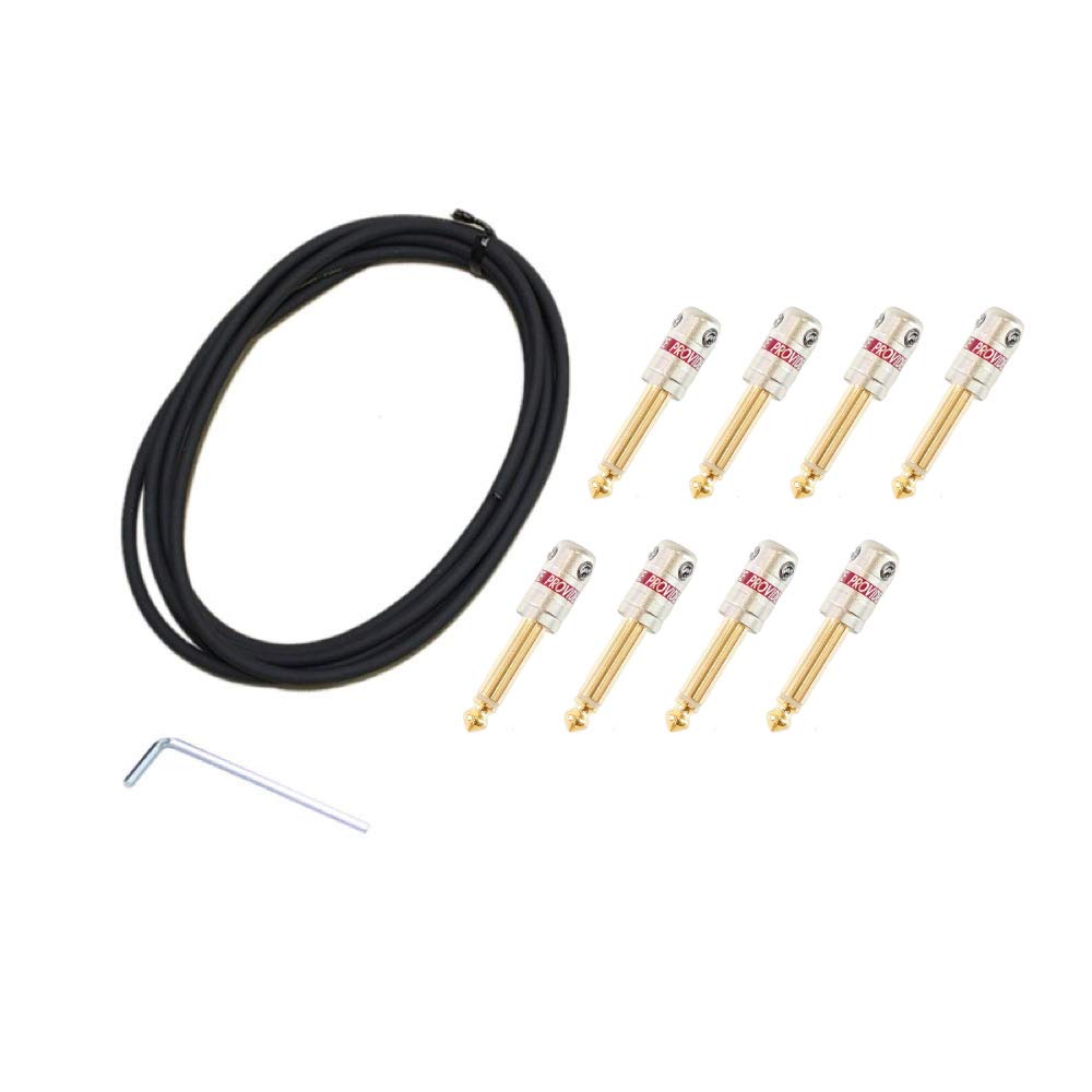 

Providence V206 Solderless Patch Cable S Plug x 8 Plug 2.0m + (Cable + Set)