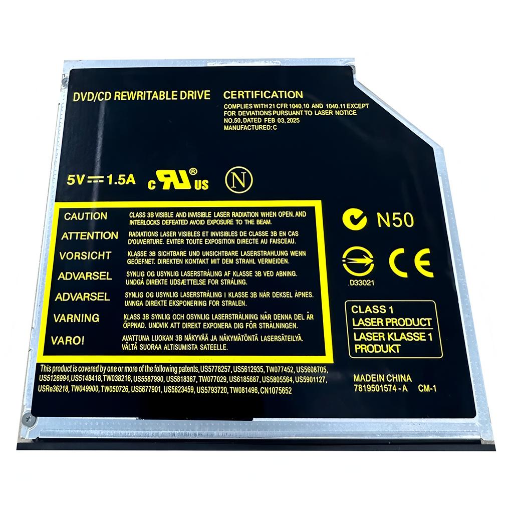 LJIAL Superdrive DVD CD RW Burner Writer 9.5mm Internal SATA Optical Drive Laptop Notebook Drive DVD Burner Writer