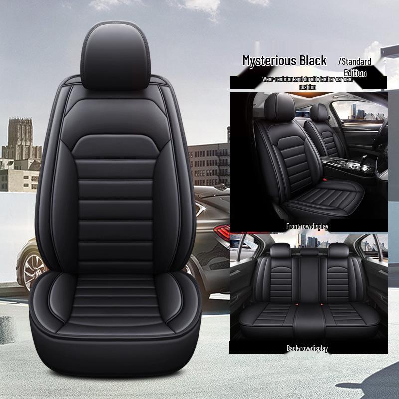 Full Surround Leather Car Seat Cover - Breathable, All-Season Comfort