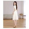 Elegant Summer Cheongsam Dress Chinese Style Vintage Slim Fit Women Fashion