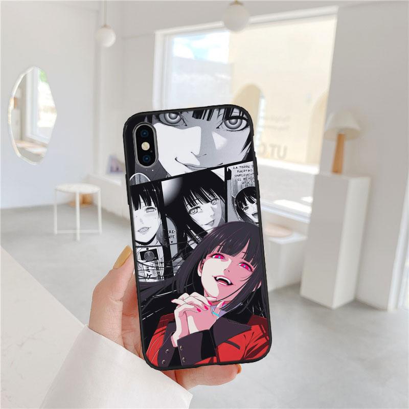 PP42 Kakegurui Phone Case for Samsung Galaxy M06 M15 M16 M35 M55 M56 A36 A42 A50 A50S A51 A52 A32 A33 A05 A05S A06 A16 A20