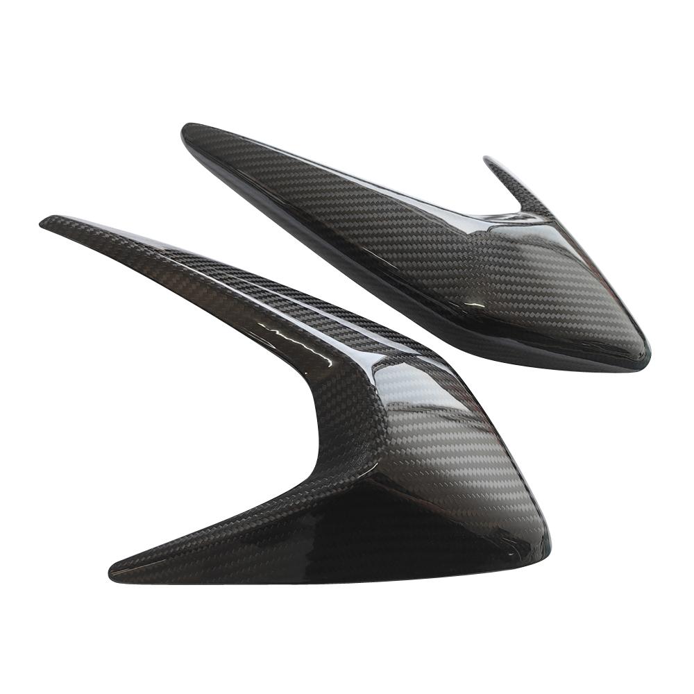 Motorcycle Carbon Fibre Side Fairing Protection Cover for Triumph Street Triple 765 2021-2022