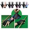 1Pc 3 Finger Pool Glove Snooker Cue Sport Glove Comfortable Antiskid Left Right Pool Snooker Glove Billiard Accessorys