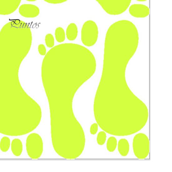 PVC Footprint Sticker 2 Sheets/Set Halloween Glow in The Dark Waterproof Removable Stickers Living Room Bedroom Office Wall Art Floor Festival