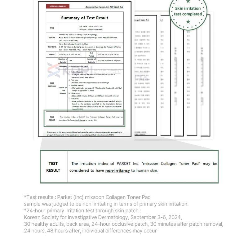 mixsoon - Collagen Toner Pad