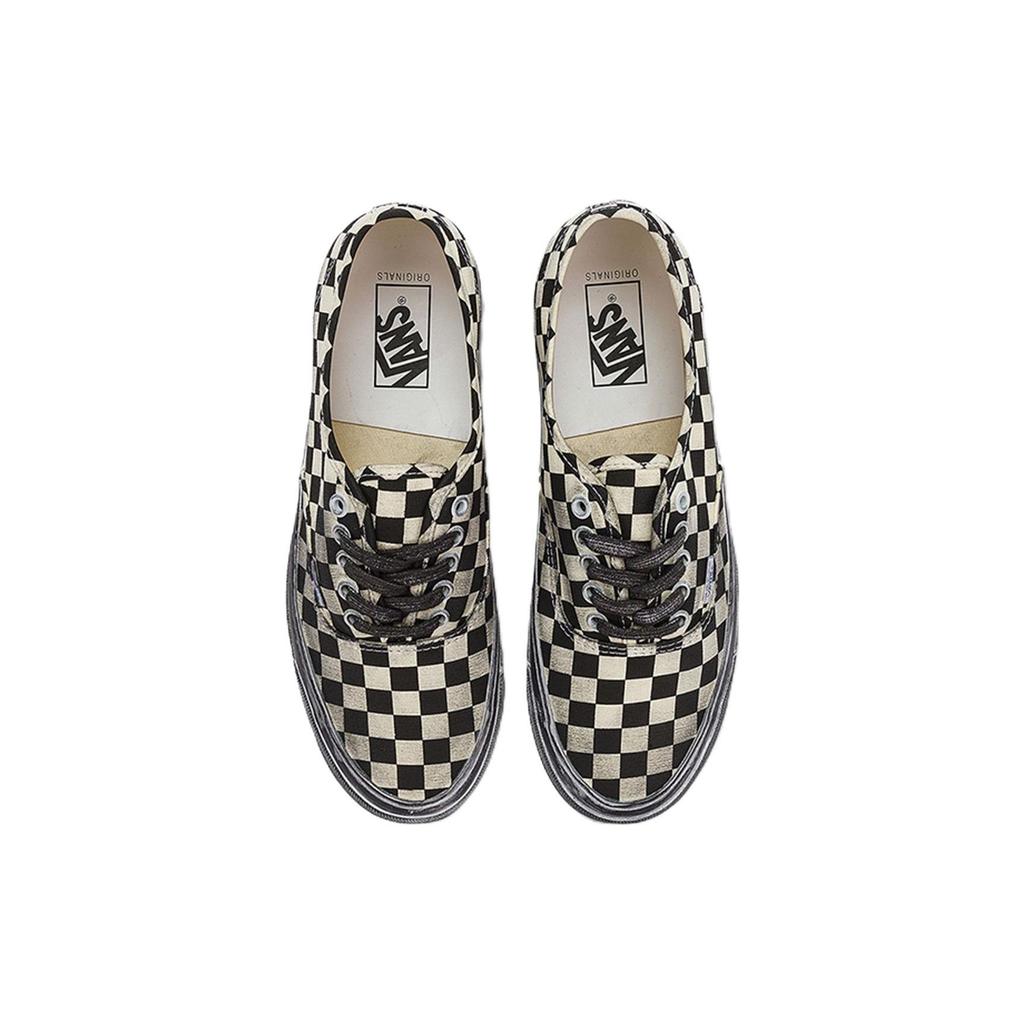 Vans OG Authentic LX Stressed - Black Checkerboard Unisex Sneakers VN0A5FBD95Y
