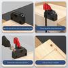 45° Angled Dowel Joints Pocket Hole Jig Kit Dowel Drill Guide, Handheld Dowel Drill Guide Drilling Assistant Tool with Drill Bit