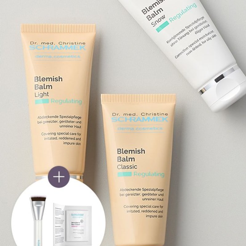 [Dr. Schrammek] Blemish Balm 40ml 3 types (Choose 1) (+Genuine Brush, Sunscreen Sachet)