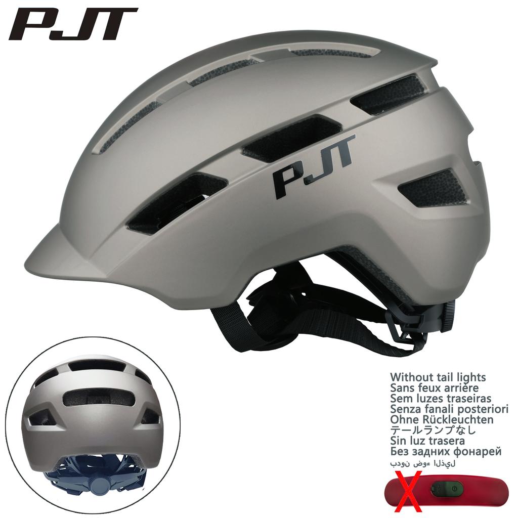 Pjt Cycling Helmet In-Mold Road Usb Rechargeable Tail Light/Helmets Bag For Your Choice Bicycle Helmet Safe Hat Mtb Bike Helmet