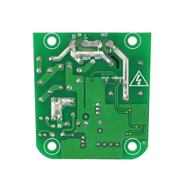 AC 220V Single-Circuit Self-Locking Remote Control Switch with 10A Relay Module, 315MHz