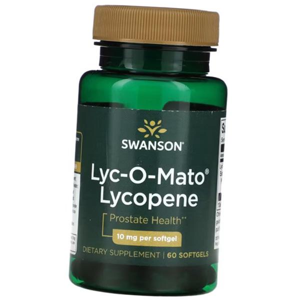 

Лікопін, Lyc-O-Mato Лікопін 10, Swanson 60гелкапс (70280066) 60softgels