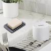 2 PCS Soap Dish, Silicone Soap Dish, Shower, with Drain, Soap Dish, Soap Dish Box for Shower Bathroom Kitchen, Soap Drainer, Easy Cleaning