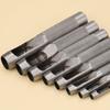 Punch Tool Set Stainless Steel Hole Punch Set Round Hole Punch Cutter 1-13mm Hollow Punch Set for Leather Watch Straps