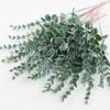 10Pcs/set Simulation Fake Eucalyptus Plants Eucalyptus Artificial Eucalyptus Leaf Easy Use   Party