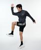 LIMELIGHT APPAREL Limelight Big Logo Compression Shorts Men'S (Black/White)
