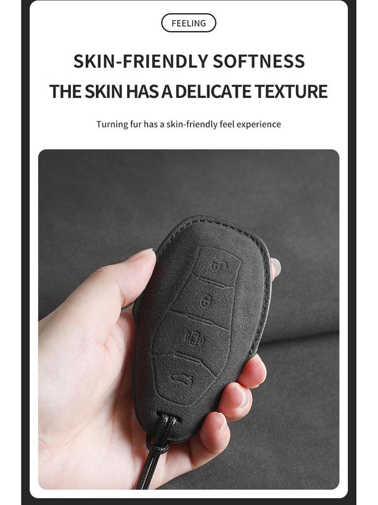 Hongqi Schlüssel-Schutzhülle - Stilvolle Unisex-Schale