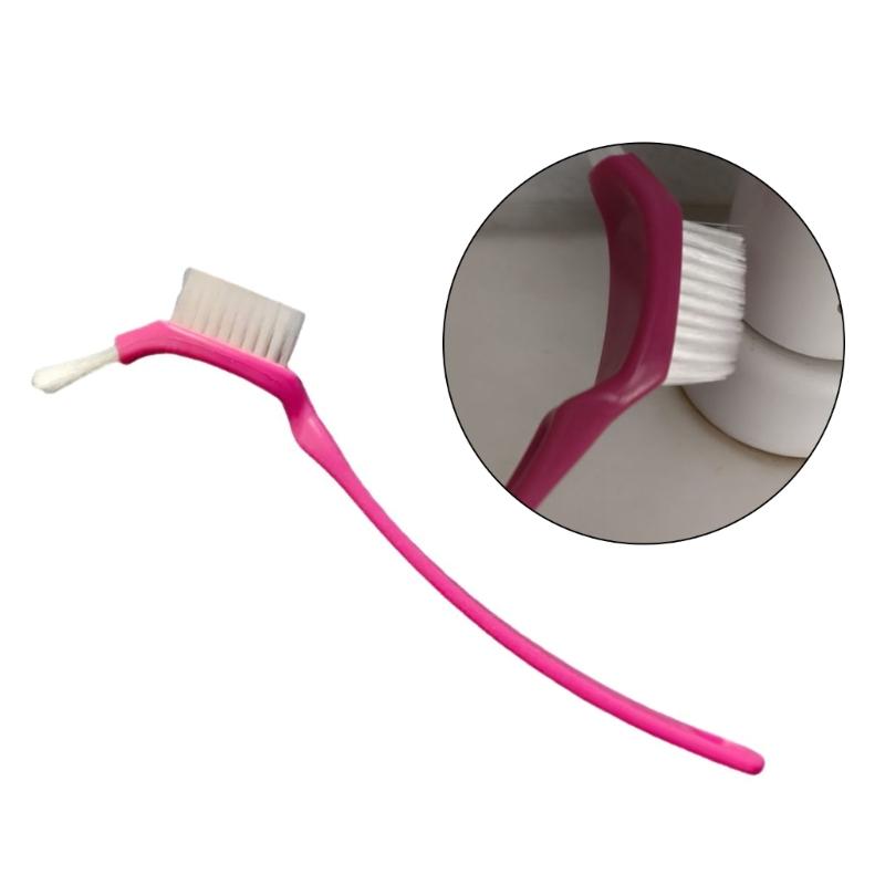Compacts Cleaning Tool Short Handle Scrubbing Brush for TM5/6 Cutter Head Brush Washing Tool Scrubbing Narrow Gaps